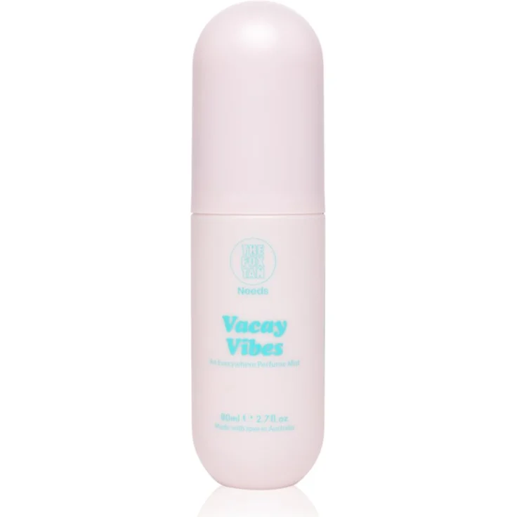 The Fox Tan Everywhere Parfume Mist Vacay Vibes, parfümiertes Bodyspray für Damen, 80 ml, fruchtiger und blumiger Duft für warmes Wetter