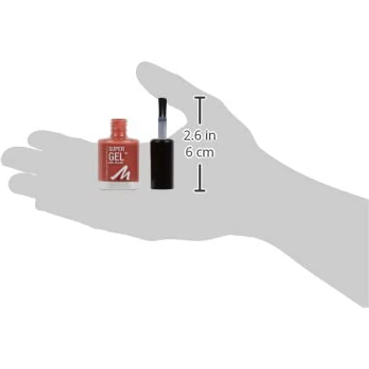 Manhattan Super Gel Nagellack – Gel Maniküre Effekt ganz ohne UV Licht – Nail Polish mit bis zu 14 Tagen Halt – Farbe Verry Berry 90s 500 – 1 x 12ml – Bild 4