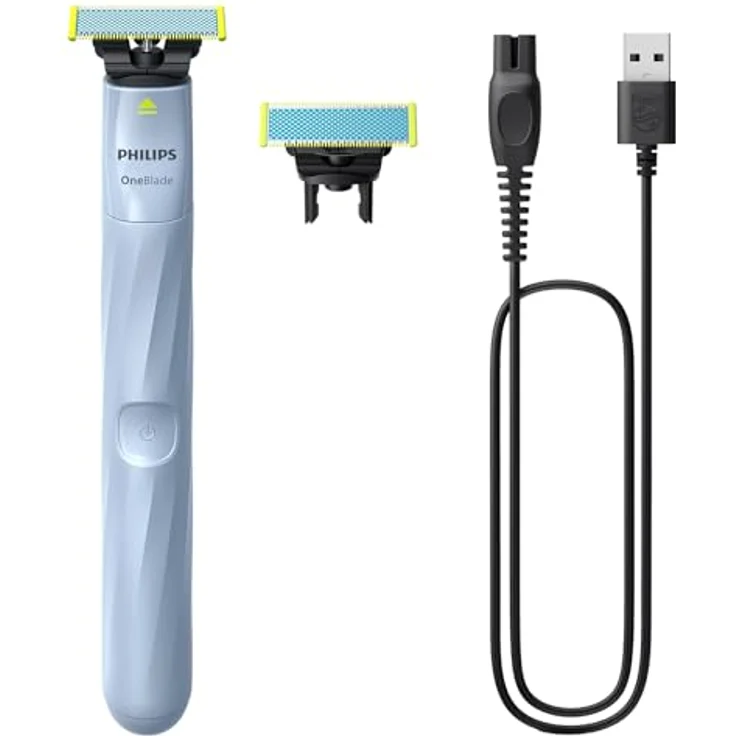 Philips OneBlade First Shave, Elektrisches Hybrid-Rasiersystem für Jungen, Anti-friction Rasierklingen, abwaschbar – Bild 2