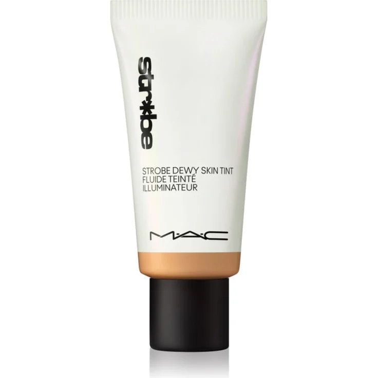 MAC Cosmetics Strobe Dewy Skin Tint, tönende Feuchtigkeitscreme für Damen, Farbton Medium 3, 30 ml, spendet Feuchtigkeit und kaschiert Unreinheiten