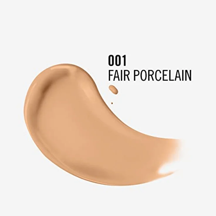Rimmel Kind & Free, leichtes feuchtigkeitsspendendes Make-up mit veganer Formel, Farbton 001 Fair Porcelain, 30 ml – Bild 3