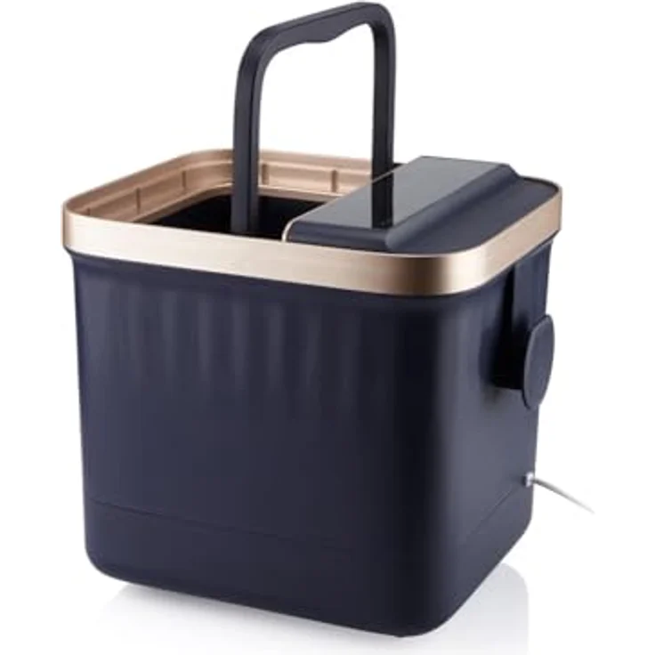 Medivon Hydro Foot Massager Blue, Fußmassagegerät mit Tai Chi und Ältemassage, 20 Liter Kapazität, 6 Shiatsu-Häupter, rote Lichttherapie und Wasserwärmfunktion – Bild 3