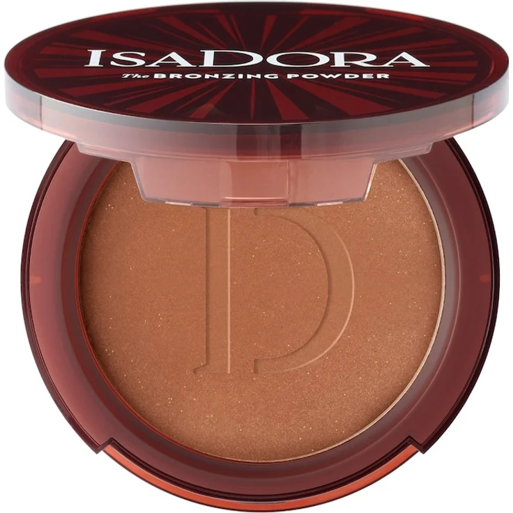 IsaDora The Bronzing Powder, 10 ml Puder in Terracotta Bronze für ebenmäßigen Teint und konturierbare Anwendung – Bild 1