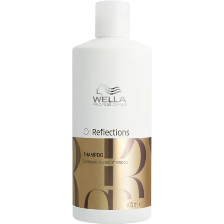 Wella Professionals Oil Reflections, hydratisierendes Shampoo für glänzendes und geschmeidiges Haar, 500 ml, spendet Feuchtigkeit und reinigt sanft – Bild 1