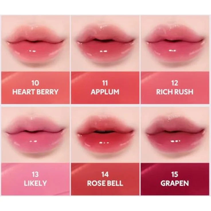 TIRTIR Waterism Glow Tint, langlebiger Lipgloss mit feuchtigkeitsspendender Wirkung, Farbton 06 Honey Nut, 4 g – Bild 5