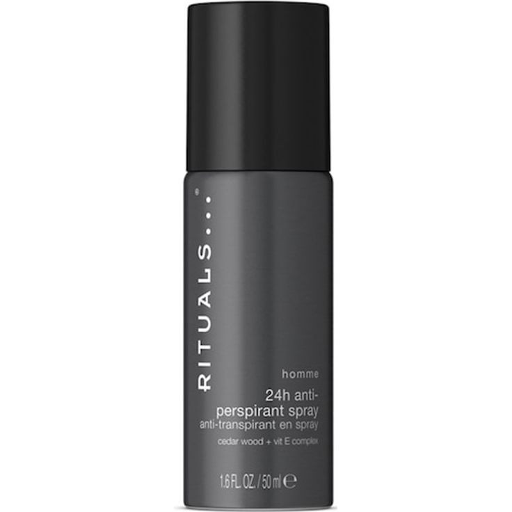 RITUALS Homme Collection 24h Anti-Perspirant Spray Deodorant für Herren mit Cedarwood und Vitamin E, 50 ml