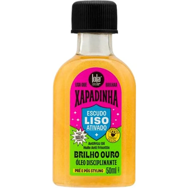 Lola Cosmetics Xapadinha Haaröl, Disziplinant für Haar, Frizz-Kontrolle, natürlicher Glanz, intensive Ernährung, 50 ml – Bild 2