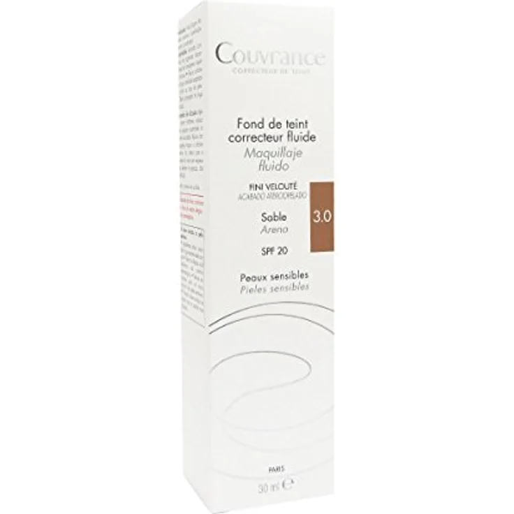 Avène Teint Make-up Couvrance Make-up Fluid sand 3.0 30 ml – Bild 2