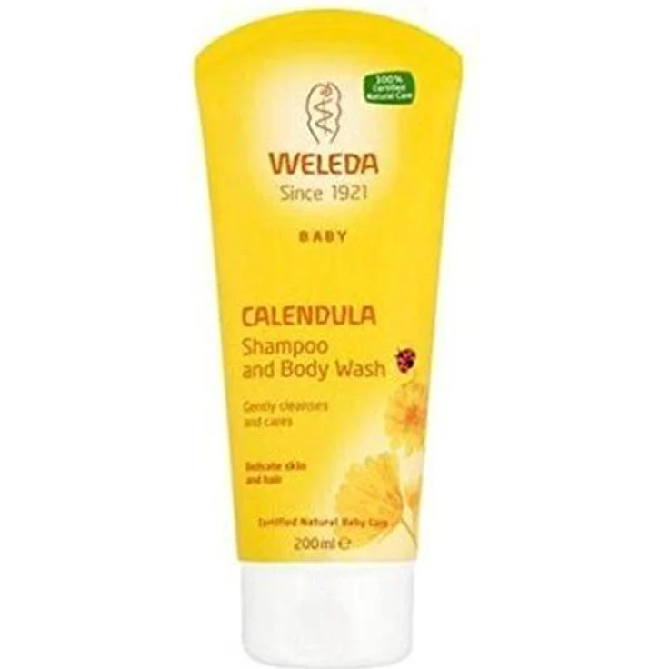Weleda Calendula Waschlotion & Shampoo 200 ml – Bild 2