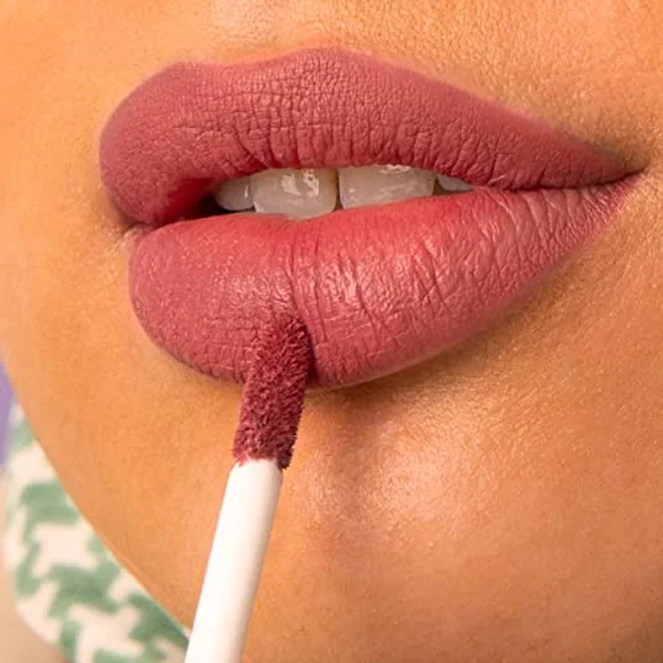 3INA The Longwear Lipstick, Lippenstift mit 12 Stunden Halt, 6 ml, Nr. 254 - Dark Pink Nude – Bild 2