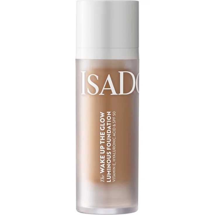 IsaDora The Wake up The Glow Luminous Foundation, 30 ml - Farbe 5N Neutral, für einen strahlenden Teint