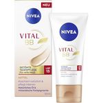 NIVEA BB Cream Vital, Getönte Tagespflege LSF 15 für reife Haut, 50 ml