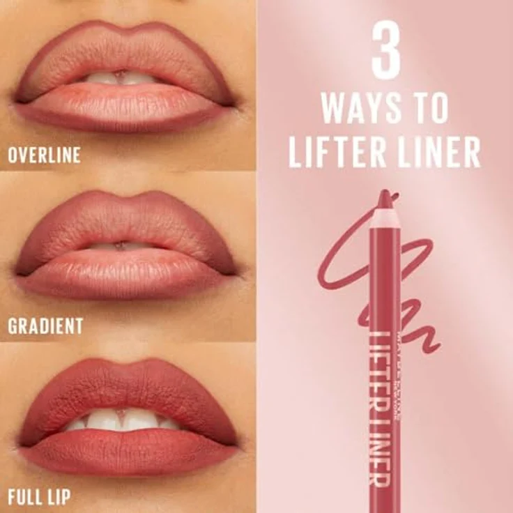 MAYBELLINE NEW YORK Lifter Liner Lippenstift 1,2 g - Farbton: 006 Line Leader – Bild 6