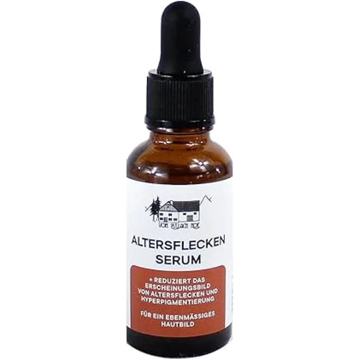 vom Pullach Hof ALTERSFLECKEN SERUM 30ml, Pflege-Serum für Gesicht, Hals und Dekolleté, mit Niacinamide für ein ebenmäßiges Hautbild – Bild 2