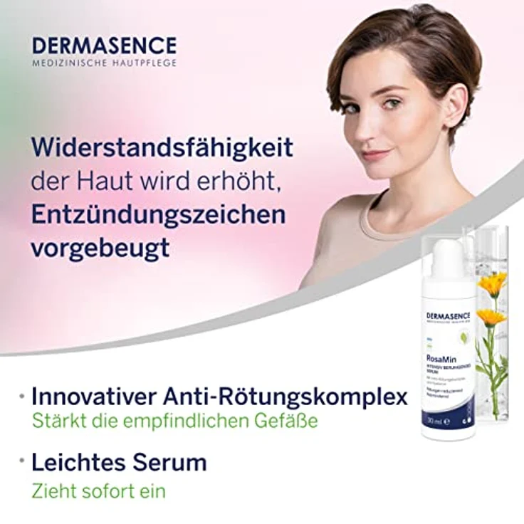 Dermasence Produkte Dermasence Produkte DERMASENCE RosaMin Serum Gesichtspflege 30 ml – Bild 4