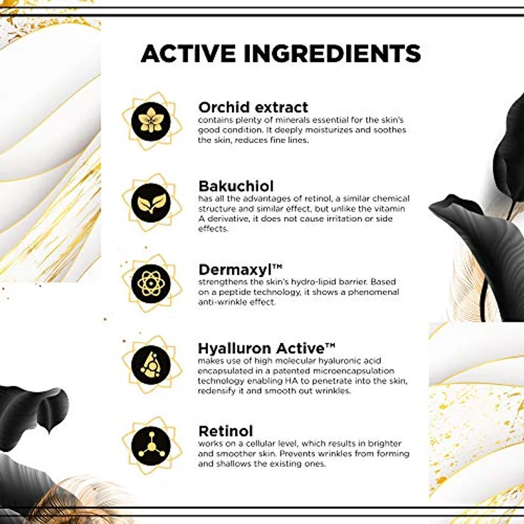 Eveline 24k Snail & Caviar Anti-wrinkle Cream Nährcreme mit Schneckenextrakt 50 ml – Bild 6