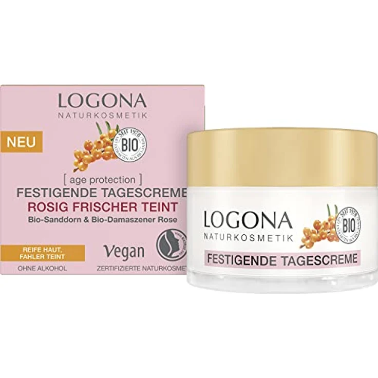 Logona Age Protection Tagescreme Rosé 50 ml – Bild 2