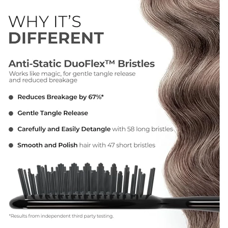UNbrush Original Collection Detangling Hair Brush, Moonlight Detangler für sanftes Entwirren, unisex – Bild 3