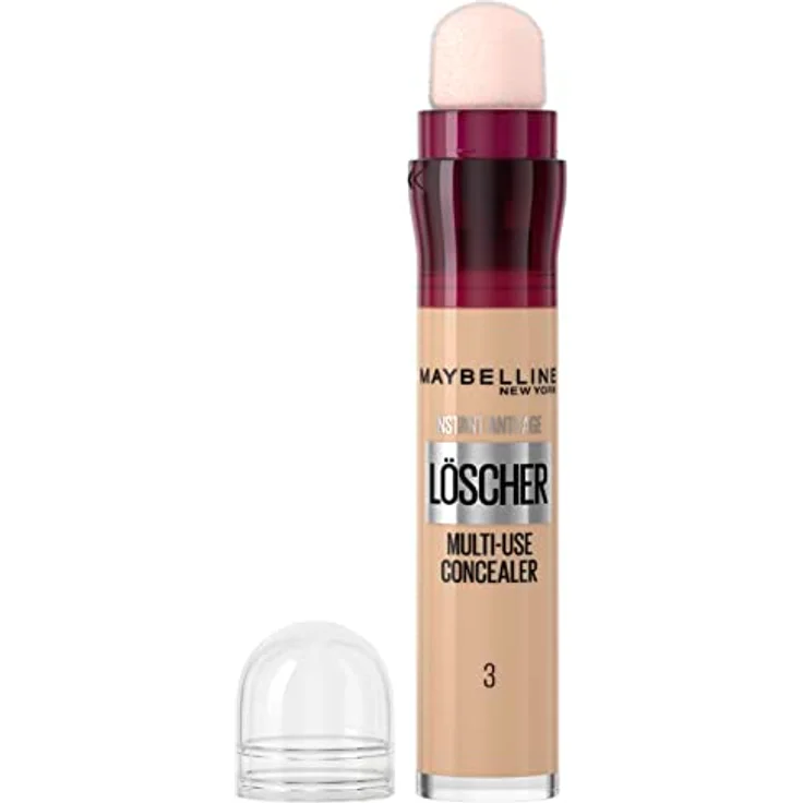 Maybelline Instant Anti-Age Effekt Löscher Concealer, 6,8 ml, Farbe 03 - FAIR, für dunkle Augenschatten und Fältchen – Bild 2