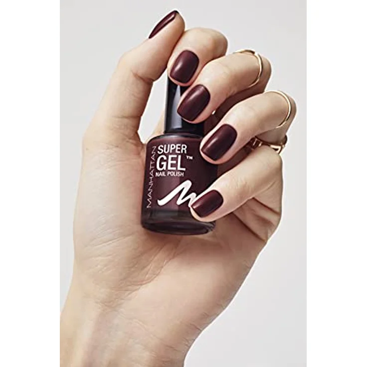 Manhattan Super Gel Nagellack – Gel Maniküre Effekt ganz ohne UV Licht – Pinker Nail Polish mit bis zu 14 Tagen Halt – Farbe Sun Fun Daze 325 – 1 x 12ml – Bild 3