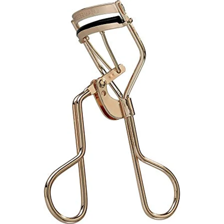 TWEEZERMAN Wimpernzange 38° Grad Eyelash Curler inkl. 3 Extra Sillikon Pads, Cremeweißr