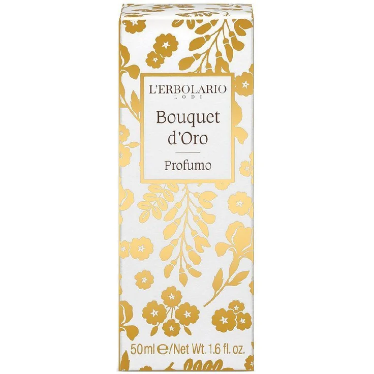 L'Erbolario Bouquet ORO Profumo 50 ml, Eau de Parfum, feminine Duftkomposition