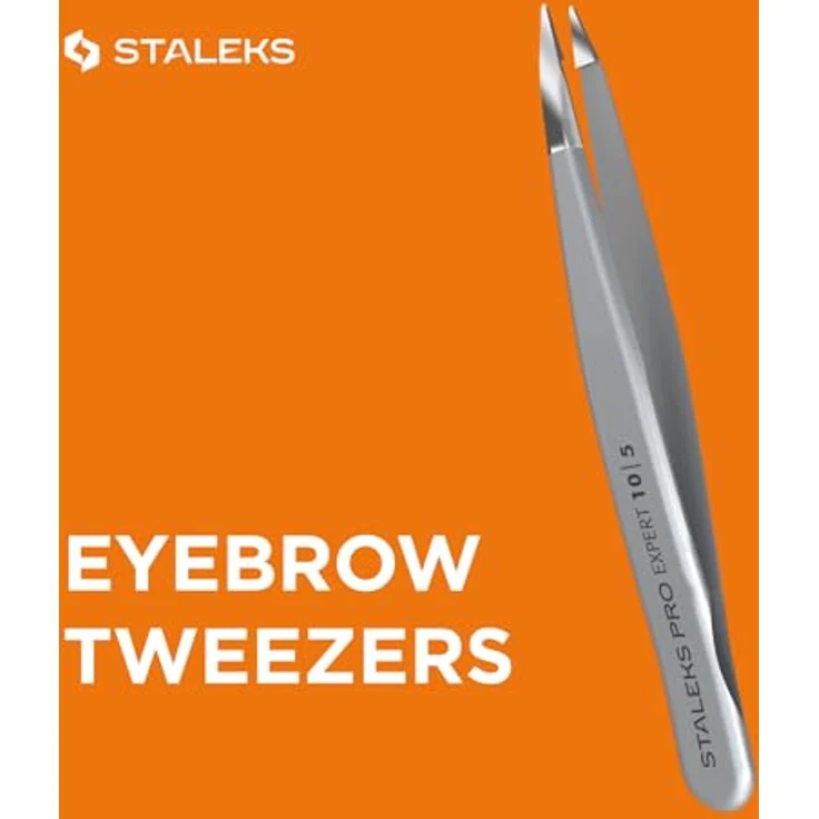 Staleks Expert 10 Type 5, spitze Pinzette für präzises Zupfen, hohe Genauigkeit, langlebig – Bild 4