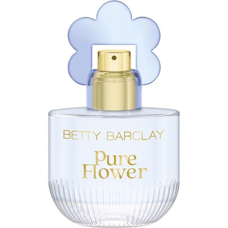 Betty Barclay Pure Flower Eau de Parfum Spray, Damenduft mit floralen Akzenten, 20 ml, babyblauer Flakon