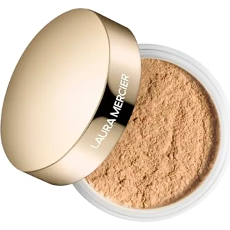 Laura Mercier Translucent Loose Setting Powder, Puder für Damen, 29 g, limitierte Edition mit feinem Puff, für alle Hauttonen geeignet, nicht komedogen