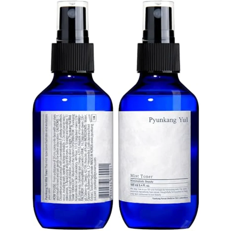 Pyunkang Yul Gesichtsnebelspray-Toner, 100ml, feuchtigkeitsspendend mit 5 Inhaltsstoffen, beruhigend und reizfrei, koreanische Hautpflege – Bild 2