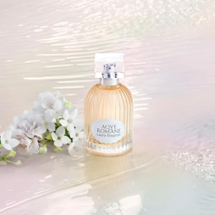 Laura Biagiotti LB AQVE ROMANE AMBROSIA AUREA EDT 100 ML, Damenduft mit Noten von Narzisse und Vanille-Orange – Bild 4