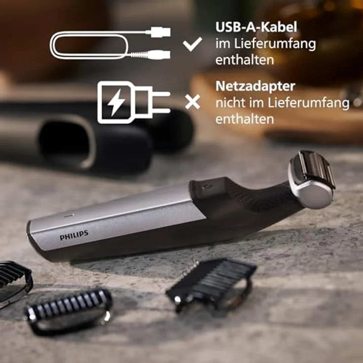 Philips S5000 Rasierer Silber One Size, Wasserfester Trimmer mit 2D-Konturenanpassung – Bild 8