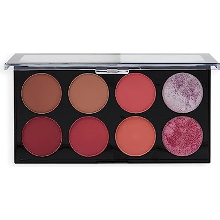 Makeup Revolution, Ultra, Errötende Palette, Zucker & Gewürz, 8 Farbtöne, 12.8g