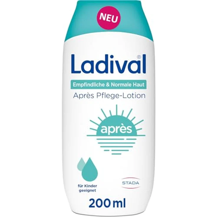Ladival Empfindliche & Normale Haut Après Lotion, kühlende Pflege für nach der Sonne, 200 ml – Bild 1