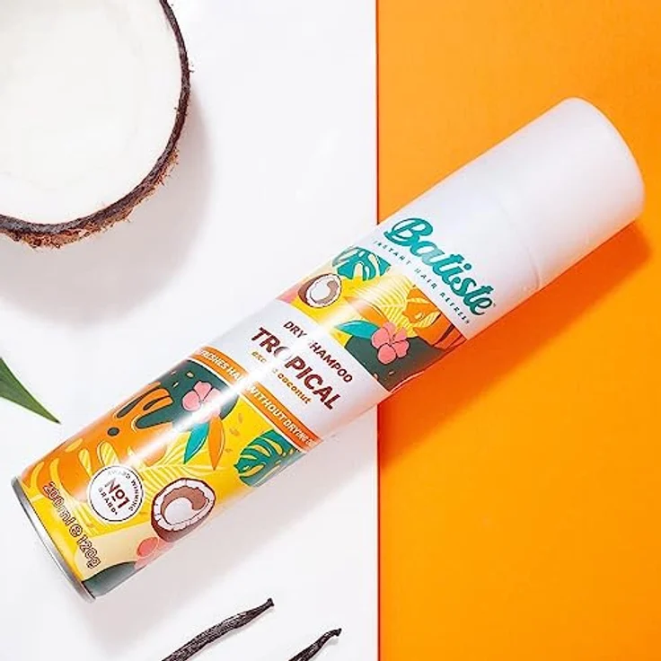 Batiste Tropical Trockenshampoo mit exotischem Kokosduft 350 ml – Bild 9
