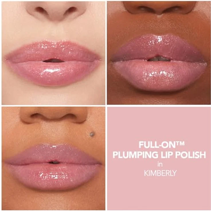 Buxom FULL-ON™ PLUMPING LIP POLISH GLOSS, Volumen Lipgloss in Kimberly, 4,45 ml - vegan, hochglänzend, langanhaltend – Bild 2
