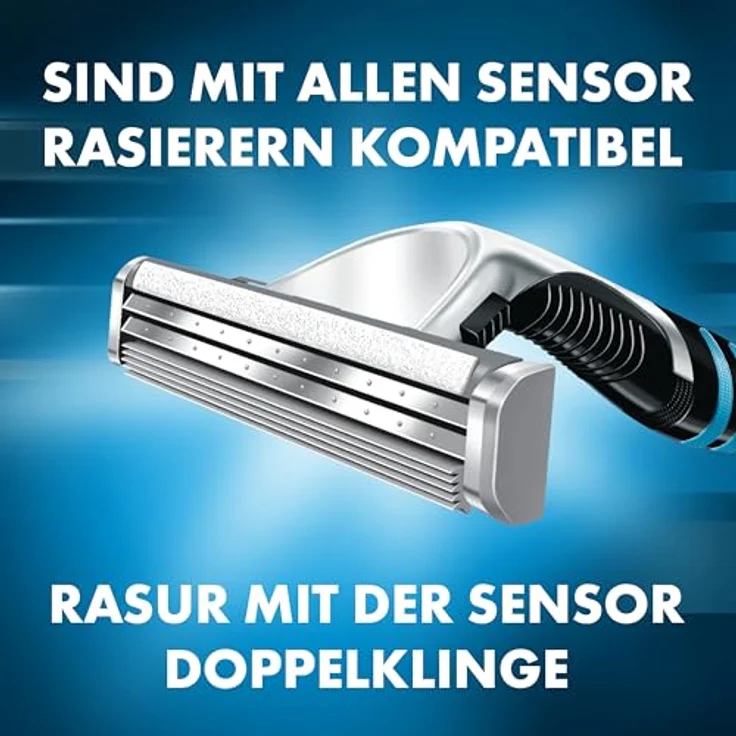 Gillette Sensor Excel Herren Rasierklingen, 10er Packung – Bild 5
