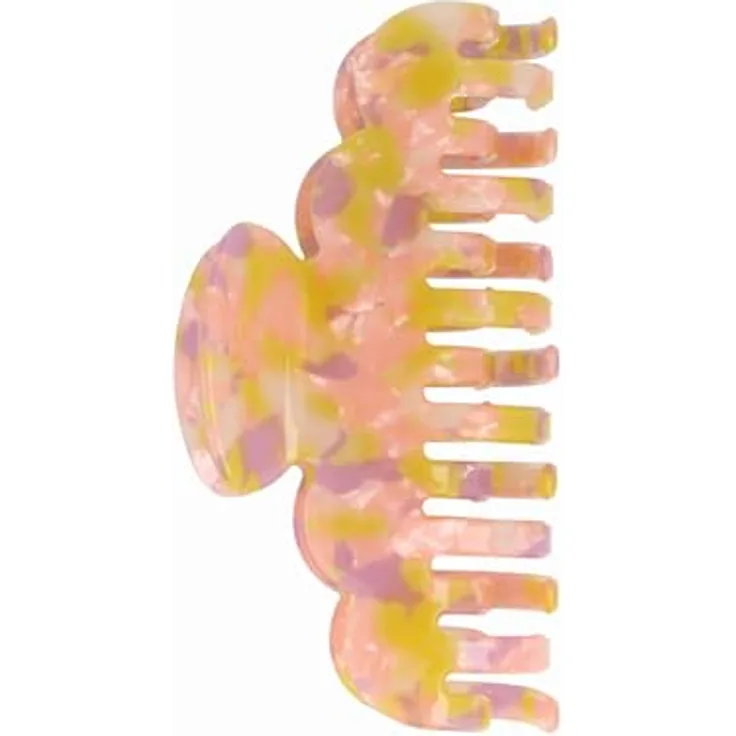 PARSA Beauty LIFESTYLE Pure Balance Haarklammer, Mehrfarbig mit Pink- und Gelbtönen, Fester Halt, 1 Stück
