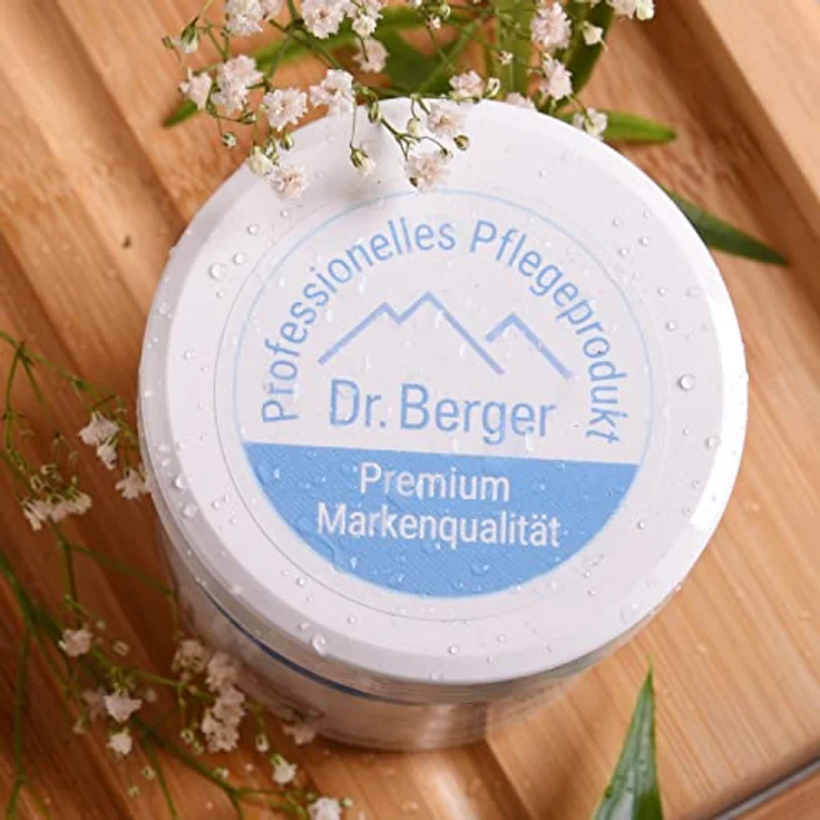 Dr. Berger Tigergras Anti-Aging-Gesichtscreme, 250 ml mit Traubenkernöl, für straffere und reinere Haut – Bild 2