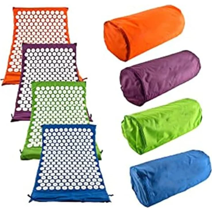 Georges Akupressurmatte mit Kissen 75x44cm Blau – Bild 7
