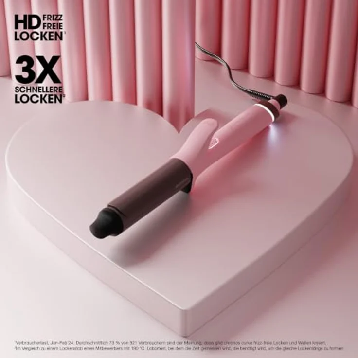 ghd Chronos Curve Grand Tong Lockenstab für Damen, 32 mm Durchmesser, schnelle und glanzvolle Locken, 185 °C technologie – Bild 3