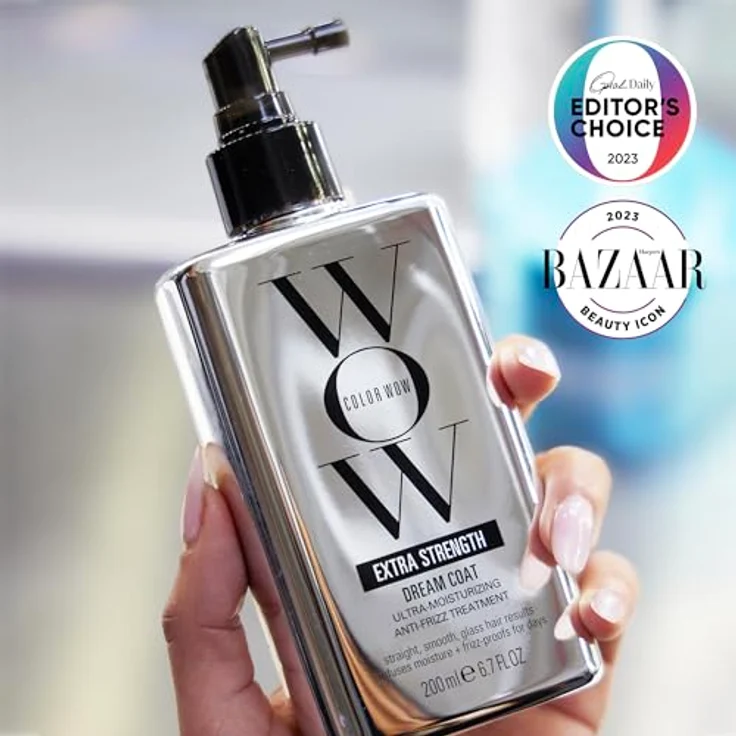 Color Wow Dream Coat Extra Strength, Hitzeschutz, Anti-Frizz Spray, 200ml - Sulfatfrei, Parabenfrei, Tierversuchsfrei – Bild 5