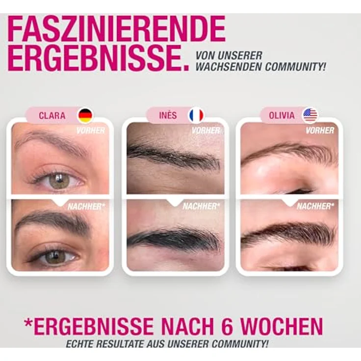 Svenja Walberg BROWCOCA!NE® Augenbrauen-Serum für schnelles Wachstum, vegane Pflege, Testsieger, MADE IN GERMANY – Bild 5