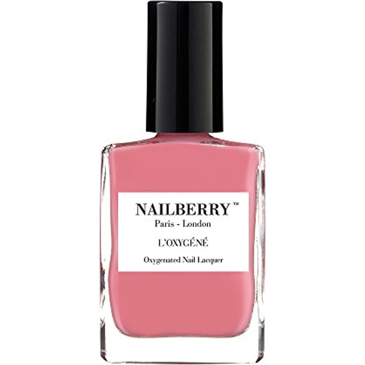 NAILBERRY L'Oxygéné Bubblegum, 15 ml Nagellack, atmungsaktiv, vegan, 12 free, langanhaltend, hochpigmentiert – Bild 1