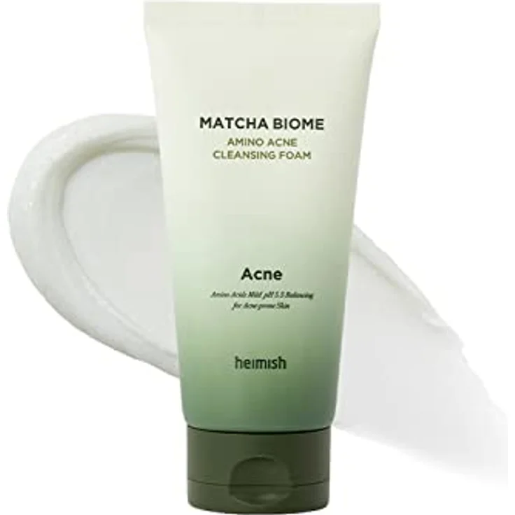 HEIMISH Matcha Biome Amino Acne Cleansing Foam, Reinigungsschaum gegen Akne, 150 g – Bild 1