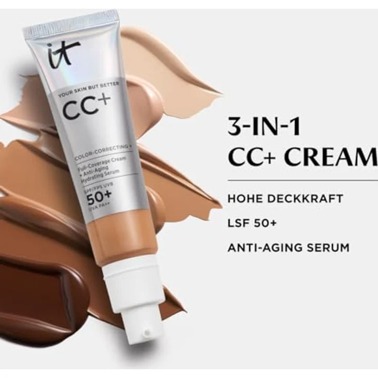 IT Cosmetics S3178600 foundation makeup 32 ml Tube Cream Neutral-Medium – Bild 11