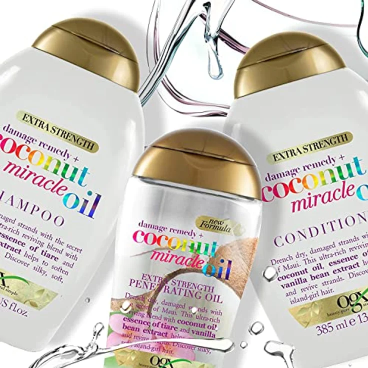 OGX Coconut Miracle Oil Conditioner 385 ml – Bild 3