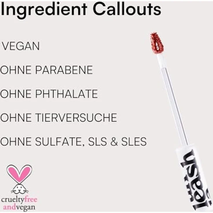 Unleashia Non-Sticky Dazzle Tint, langlebiger Lipgloss mit intensiver Farbe, 7.6 g, Farbton NO.5 Nice Step – Bild 5