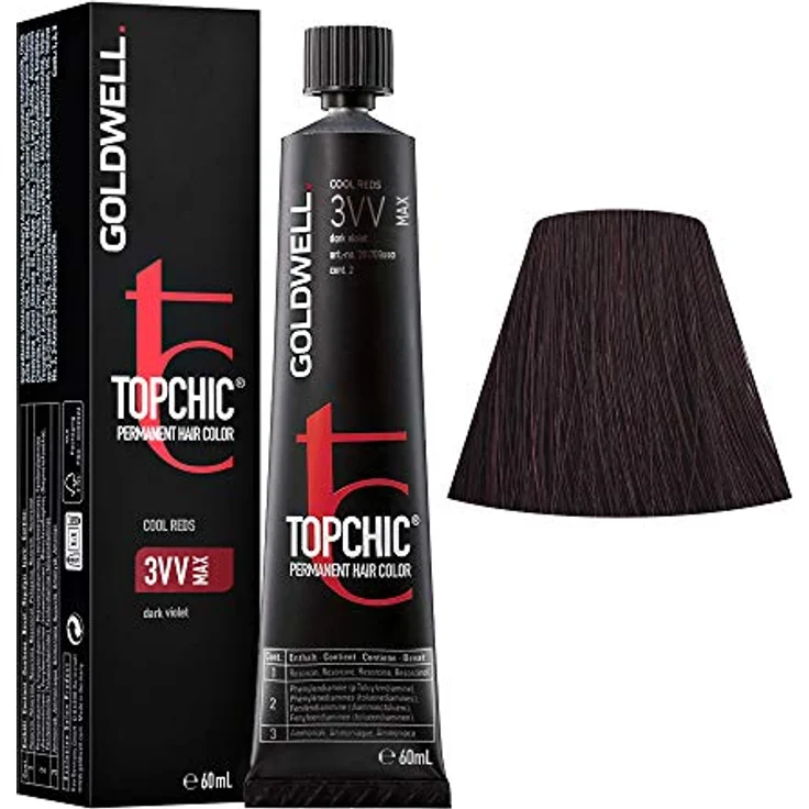 Goldwell Topchic 3VV max dark violet 60 ml – Bild 2
