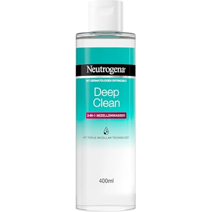 Neutrogena Deep Clean 3-in-1 Mizellenwasser 400 ml – Bild 2